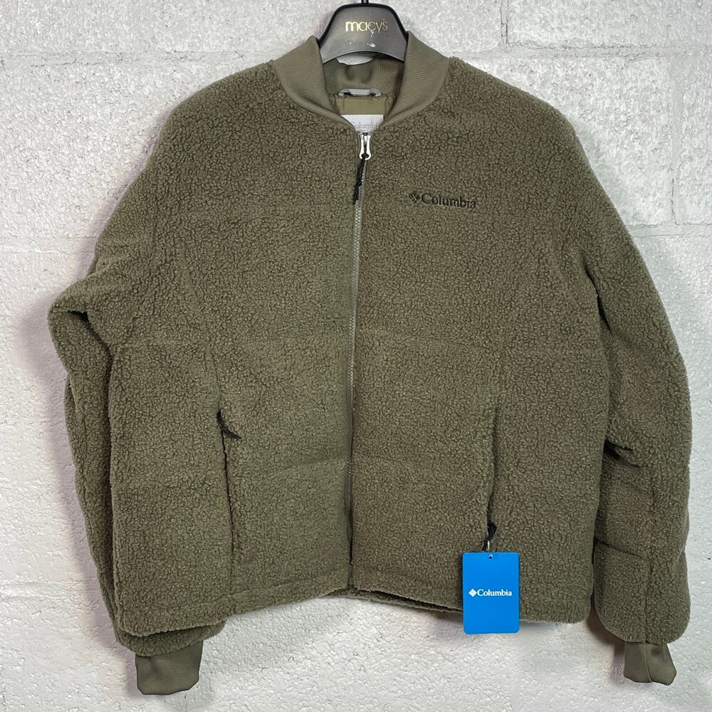 COLUMBIA Women's Puffect Novelty Jacket dark green  XL
